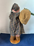 Primitive Style Santa Claus Figurine *Read Description*
