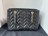 Kate Spade New York Briar Lane Quilted Leather Bag in Black