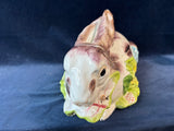Jay Willfred Andrea by Sadek Large Bunny Ceramic Taureen Italy