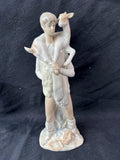 Lladro Shepherd Shepherdess Collection Shepherd Boy With Goat Figurine *Read Description*