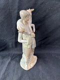 Lladro Shepherd Shepherdess Collection Shepherd Boy With Goat Figurine *Read Description*