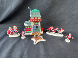 Department 56 Peppermint Skating Party Set Of 6 Figurines (A2)
