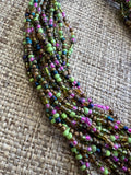 Multi-Strand Colorful Beaded Necklace