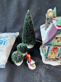 Dept 56 North Pole Series Santa's Reindeer Rides Christmas Set, Works (A3)