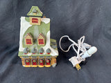 Department 56 Reindeer Barn, Light Works (A4) *Read Description*