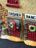 Department 56 Reindeer Barn, Light Works (A4) *Read Description*