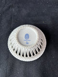 Herend Handpainted Reticulated Porcelain Basket Dish – Hungary (A)