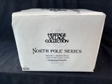 Department 56 “Route 1, North Pole Home Of Mr. & Mrs. Claus” (A5) *Read Description*