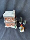 Department 56 Holiday Charm “Fire Station No. 1” (A7), Light Works