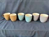 Lot Of 6 Elama Mugs