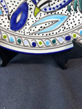Lot Of 6 La Souk Style Ceramic Fish Dishes