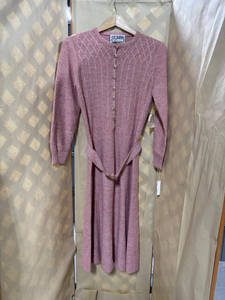 St John’s Pink Size 12 Sweater Dress