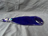 Melted Glass Flattened Wine Bottle Tray