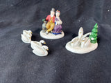 Department 56 “Seven Swans A Swimming” Figurine Set