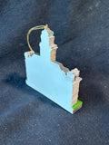 Mahan Hall U.S. Naval Academy Miniature Ornament
