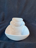 Godinger Gatherings 3-Compartment Ceramic Condiment Server