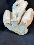 Hand-Carved Wooden Folk Art Hound Dog Figurine