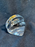 Lenox Clear Glass Small Clock, Works