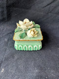 Ganz Floral Trinket Box