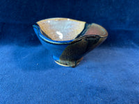 Decorative Pottery Bowl Signed