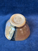 Decorative Pottery Bowl Signed