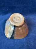 Decorative Pottery Bowl Signed