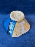 Decorative Pottery Bowl Signed