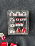 Lot Of Wisconsin Badgers Tiny Figurines/ Accessories