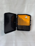 10-piece Blu-Mol Aggressor Drill Bit Set