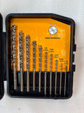 10-piece Blu-Mol Aggressor Drill Bit Set