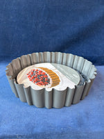 Crate & Barrel Mary Ann Cake Pan, Appears Unused