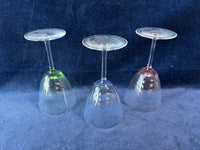 Set Of 3 Colored Glasses