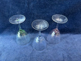 Set Of 3 Colored Glasses