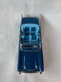 Danbury Mint 1957 Chevrolet Bel Air Blue Convertible