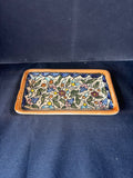 Floral Pottery Trinket Dish *Read Description*