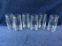 (B)Set Of 6 Glass Tumblers