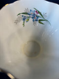 Paragon Bone China Floral Tea Cup & Saucer Set Scalloped