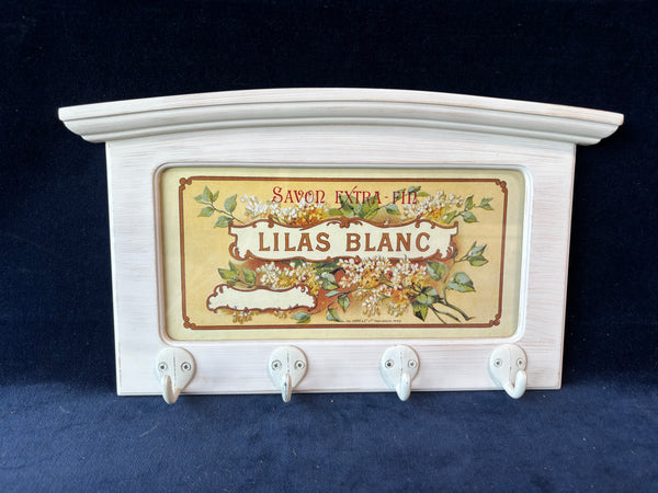 Shabby Chic Wooden Wall Mounted Key Holder *Read Description*