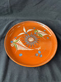 El Palomar Mexican Pottery Plate Hand Painted Terracotta Dish *Read Description*
