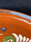 El Palomar Mexican Pottery Plate Hand Painted Terracotta Dish *Read Description*