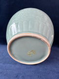 Chinoiserie Celadon Ginger Jar Vase