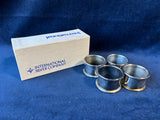 International Silver Company Napkin Rings Bands Holder Set Of 4 (2 Sets Available, Priced Individually)