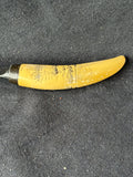 ArTek Faux Fake Ivory Tooth Scrimshaw Letter Opener England *Read Description*