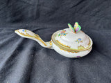 Herend Queen Victoria Patty Pan with Butterfly Knob *Read Description*