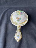 Herend Queen Victoria Patty Pan with Butterfly Knob *Read Description*
