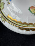 Herend Queen Victoria Patty Pan with Butterfly Knob *Read Description*