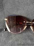 Jessica Simpson Oversized Cat Eye Sunglasses J5893-GLDTS *Read Description*