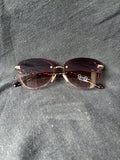 Jessica Simpson Oversized Cat Eye Sunglasses J5893-GLDTS *Read Description*