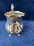 FB Rogers Silver Co Footed Lipped Water Pitcher with Ice Catcher