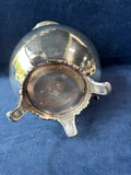 FB Rogers Silver Co Footed Lipped Water Pitcher with Ice Catcher